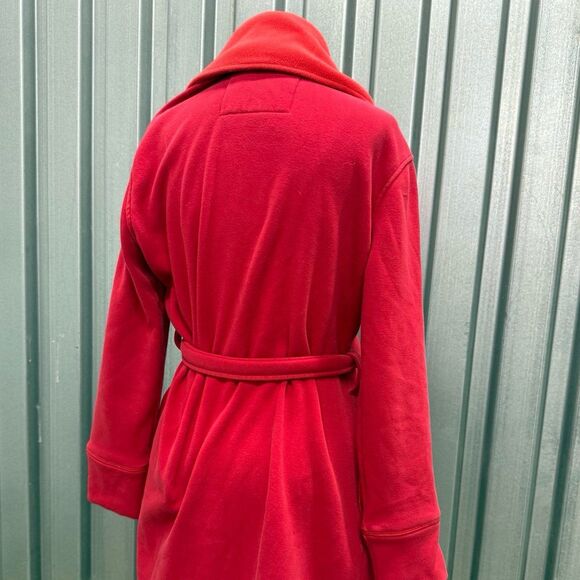 UGG Australia Women's Duffield Robe Spa Collar Belted Shawl Long - Picture 3 of 5